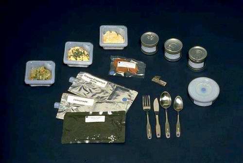 Space food is all basic, no steak or fried chicken for the astronauts. Space food 2